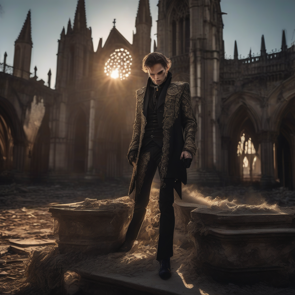 O Estilo Sombrio: Explorando a Moda dos Vampiros