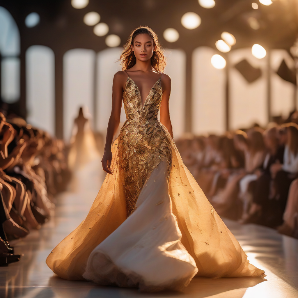 A Ilusão da Passarela: Como a Moda Cria a Perfeição Visual