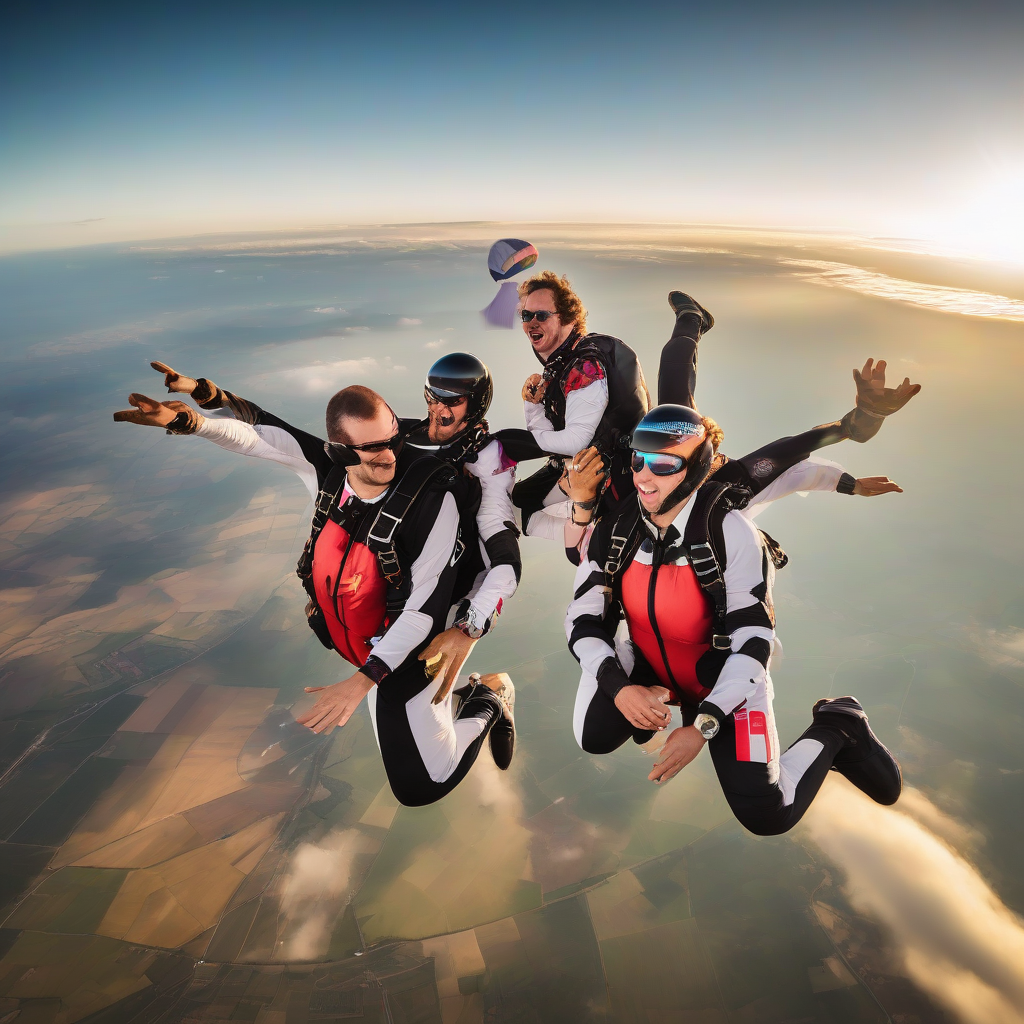 Paraquedismo e Estilo: Uma Combinação de Adrenalina e Moda
